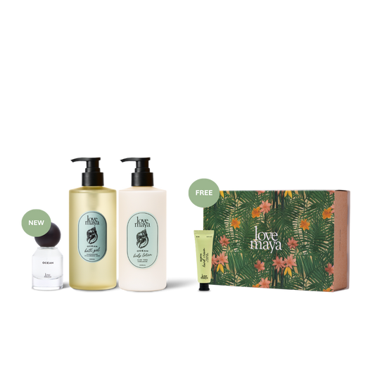 [FREE Bath Gel + Hand Cream] 5-in-1 Body Care Set