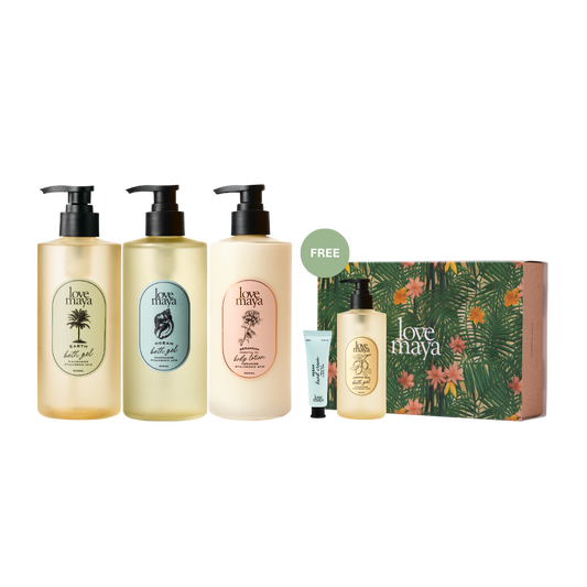 [FREE Bath Gel + Hand Cream] Buy 3 Gift 2 Bath Gel & Body Lotion Set