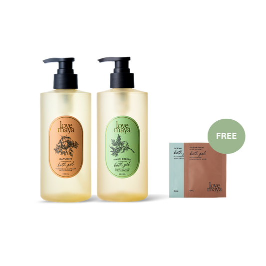 [Mix & Match] The Care Collection Bath Gel Duo Set