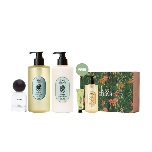 [FREE Bath Gel + Hand Cream] 5-in-1 Body Care Set