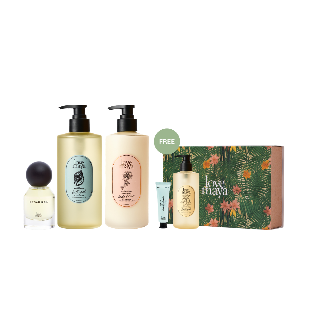 [FREE Bath Gel + Hand Cream] 5-in-1 Body Care Set