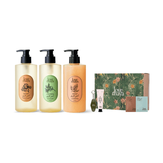 [Mix & Match] The Care Collection Bath Gel Trio Set