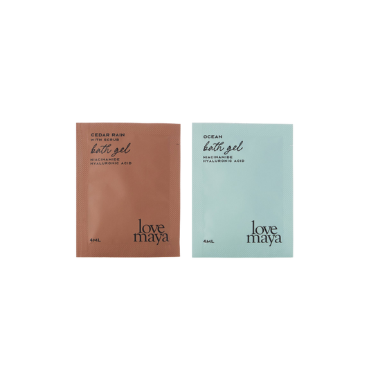 [Free Gift] Ocean & Cedar Rain Bath Gel Sachets 4ml